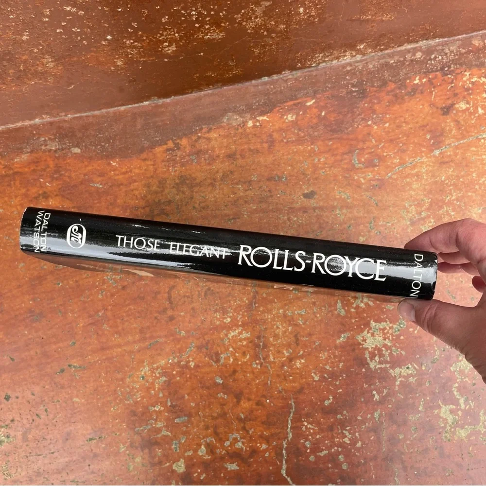 VINTAGE BOOK: Those Elegant Rolls-Royce 1973 Printing Hardcover - Picture 2 of 11